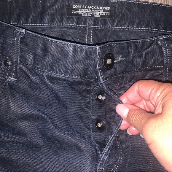 Jack & Jones Deadstock Workwear Boxy Powel JJ Loose Fit Black Men’s Sz 34x34 - Picture 12 of 14